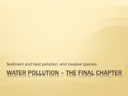 Water pollution – the final chapter