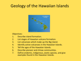 geology of the hawaiian islands