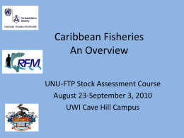 Fisheries in the Caribbean