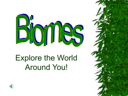 Biome powerpoint