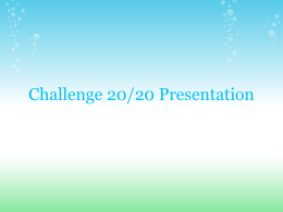 Challenge_20_20_Presentation - challenge2020usm
