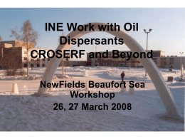 7 Perkins INE Work with Oil Dispersants