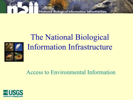 NBII - Center For Information Management, Integration and
