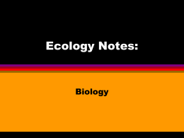 ecology_notes