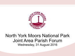 Skills workshop - North York Moors National Park