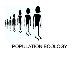 Population Ecology Power Point