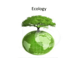 year 12 ecology powerpoint