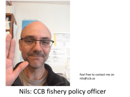 Baltic fish and Baltic fisheries OCB 2015