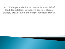 4_1_5 potential impacts of environmental threats