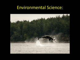 Environmental science notes