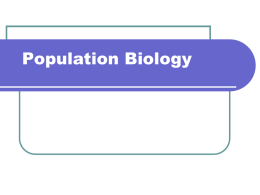Populations powerpoint new