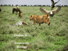 Ch_53 Community Ecology