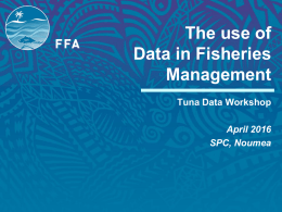 TDW-10 - The Use Of Data In Fisheries Management Final Rev