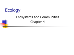 Ecology - Humble ISD