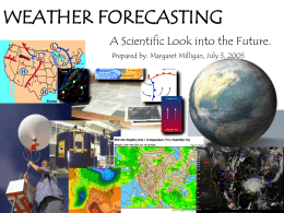 Weather Forecasting - Michigan State University