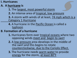 Hurricane PowerPoint