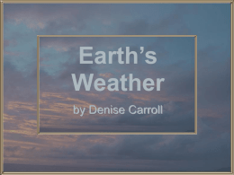 Earth`s Weather (Denise Carroll, Vermilion Parish)
