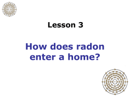 Radon Measurement Training Program