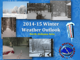 2009 Winter Outlook - Association of County Commissions of