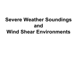 Common Severe Weather Weather Soundings