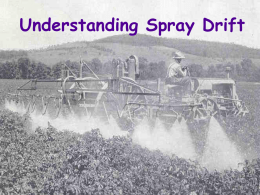 Drift - Pesticide Safety Education Program