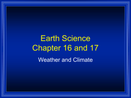 Earth Science Chapter 13 and 14