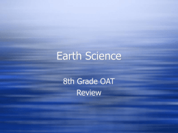 Earth Science - Tuslaw Local School District