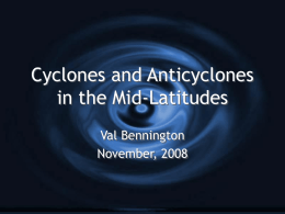 Cyclones and Anticyclones in the Mid