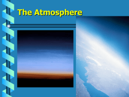 Chapter 23 : Characteristics of the Atmosphere