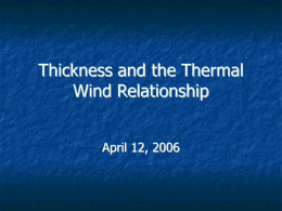 The Thermal Wind Relationship