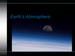 Earth’s Atmosphere - Wyalusing Area School District