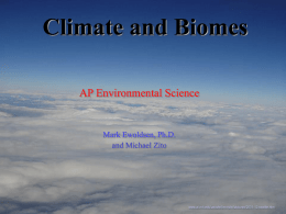 PPT: Atmosphere and Climate