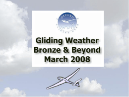 Bronze Weather - Oxford Gliding Club