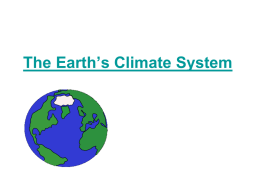 1. Climate SystemsNEW