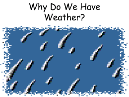 Why weather- student P.P