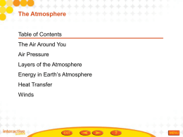 Chapter 3 Water and Atmosphere