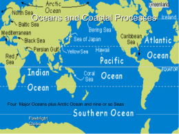 Lecture 14 Oceans and Coastal Processes u