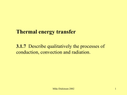 Topic 3 - Thermal Physics