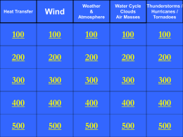 Storms Jeopardy Review