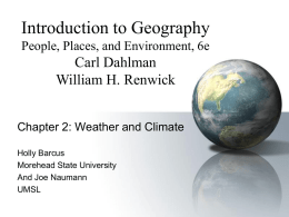 Weather and Climate - University of Missouri