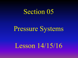 Section 05 Pressure Systems Lesson 10