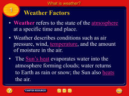 Weather PowerPoint