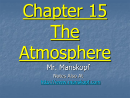 Chapter 15 Notes Section 1