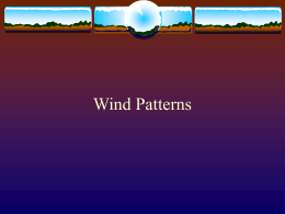 Wind Patterns