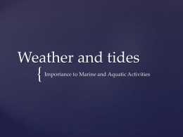 Weather and tides - goodatschool.com