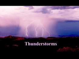Thunderstorms - El Camino College
