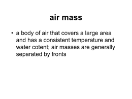 air mass - K12 Open Ed