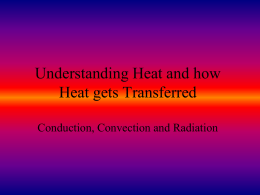 Power point about heat transfer