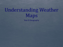 Understanding weather maps