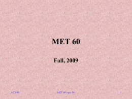 met60-topic01 - Department of Meteorology and Climate Science